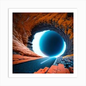 Black Hole Art Print