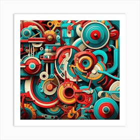 Abstract Background 2 Art Print