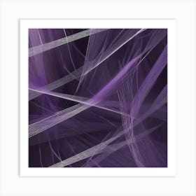 Abstract Purple Background 5 Art Print