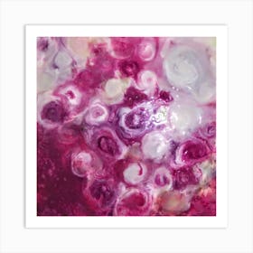 Posy Art - A delicate and charming artwork that portrays the beauty of a small bouquet of flowers, conveying a sense of grace, elegance, and fragility, evoking the simple yet profound beauty of nature. Art Print