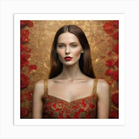 Red Roses Art Print