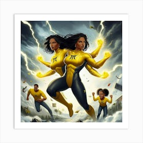 Gemini Super Mom #7 Art Print