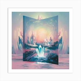 Crystals In The Sky Art Print