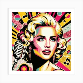 Country Singer Art Print