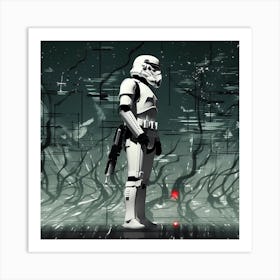 Stormtrooper Art Print