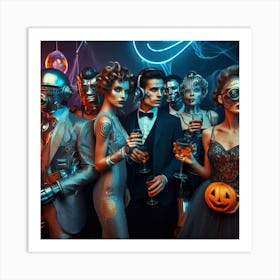 Halloween Party 26 Art Print