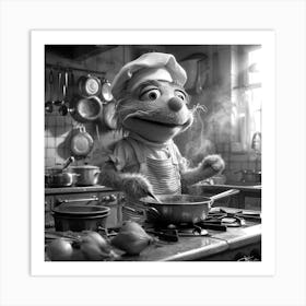 Muppet Chef Art Print