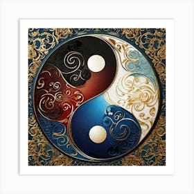 Yin Yang - Yin Yang Art Print