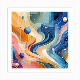 Abstract Abstract Painting 10 Art Print