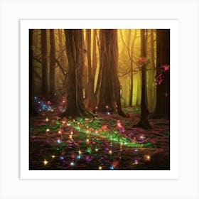 Forest 18 Art Print