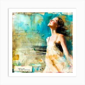 Easy Dancing - Dancing Slowly Art Print