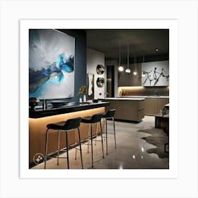 Modern Kitchen 1 Art Print