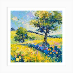 Flowering Meadow Art Print