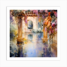 Enchanted Allure: Impressionistic Reverie Art Print