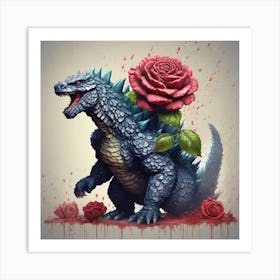 Love of monsters Art Print