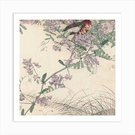 Birds On A Branch 3 Art Print