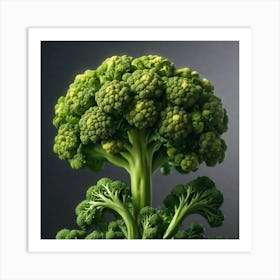 Broccoli 12 Art Print