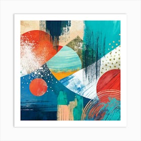 Abstract Painting 195 Art Print