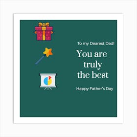 Happy Father'S Day Art Print