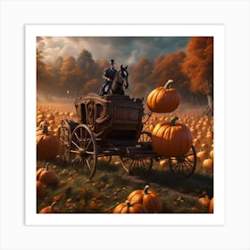 Pumpkin Patch 1 Art Print