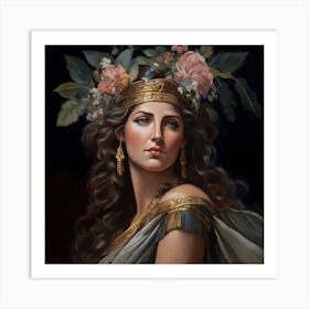 Greek Goddess 44 Art Print