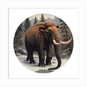 Mammoth Art Print