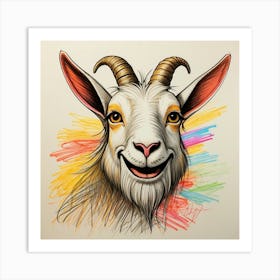 Goat! 30 Art Print