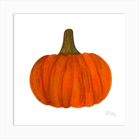 Pumpkin Art Print