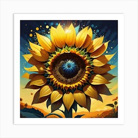 Sunflower 38 Art Print