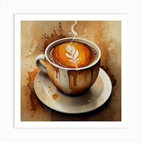 Coffee Cup 2 Art Print