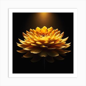 Dahlia Flower 9 Art Print