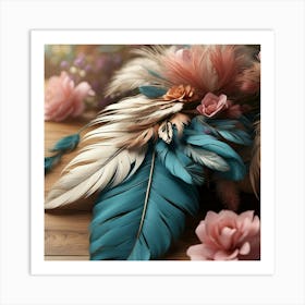 Boho Whispers of Elegance 18 Art Print