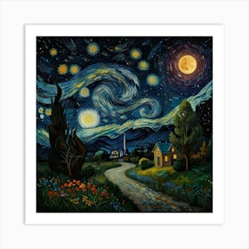 Starry Night 22 Art Print