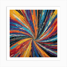 Vortex Abstract Painting Art Print