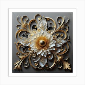 Flower Wall Art Art Print