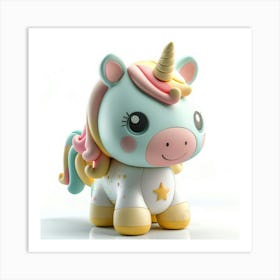 Unicorn Toy 19 Art Print