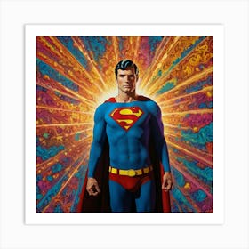 Superman Art Print