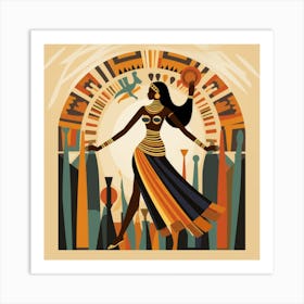 Egyptian Woman 12 Art Print