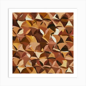 Abstract Geometric Pattern 56 Art Print