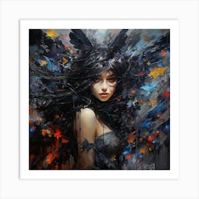 Dark Fairy Art Print