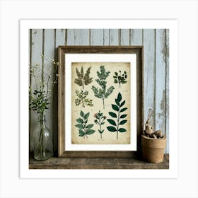 Botanical Print 1 Art Print