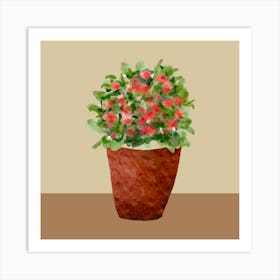 Potted Plant Art Print