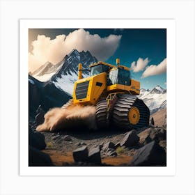 Buldozer Mountain (61) Art Print