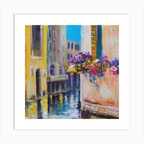 Venice.Printed wall painting, high-level art. 1 Art Print