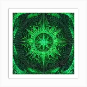 Compass 1 Art Print