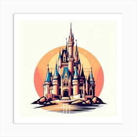 Cinderella Castle Art Print