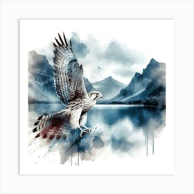 Creative Wild Animal Representation 10 Art Print