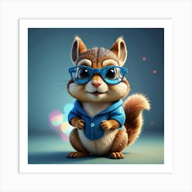 Chipmunk 37 Art Print