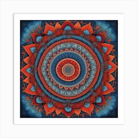 Mandala 74 Art Print