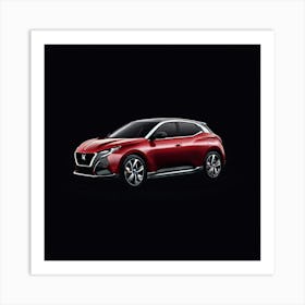 Peugeot Car Automobile Vehicle Automotive French Brand Logo Iconic Quality Reliable Styli (2) Art Print